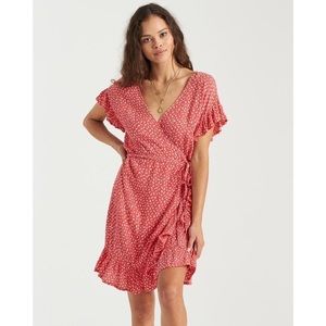 Billabong Wrap and Roll Dress size Large